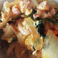 ゆち8's cooksnap of when they made ほうれん草たっぷり親子丼.