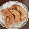 Nekozame's cooksnap of when they made 車麩のラスク　　メープルシロップ味.