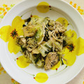 チェックのミニくま's cooksnap of when they made 鶏むね肉とキャベツきのこの中華炒め.