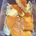 zeroami's cooksnap of when they made チーズ蒸しパン風☆炊飯器ケーキ.