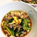 クックCGGGTJ☆'s cooksnap of when they made 栄養満点☆小松菜と豚肉のあんかけ.