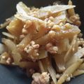 TYSK's cooksnap of when they made ごはんのおともに♪　牛蒡入り鶏そぼろ.