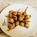 さくらん餅's cooksnap of when they made 囲炉裏S②✨●くわいの素焼き.