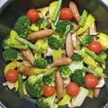Cony◎'s cooksnap of when they made フライパン ＤＥ ぎゅうぎゅう焼き.