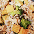 みにょみにょん's cooksnap of when they made 節約食材で！豚こまと厚揚げの辛みそ炒め.