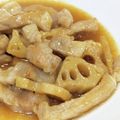てらさわん's cooksnap of when they made 豚ロースと蓮根の旨辛生姜焼き.