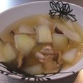 ゆりYO船長's cooksnap of when they made 冬瓜と鶏肉の具だくさんスープ.