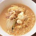 バンビーノ☆'s cooksnap of when they made 辛旨！クリ～ミ～な豆乳辛ラーメン.