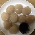 かおり♡♡♡'s cooksnap of when they made 湯引きホタテの、さっぱりお刺身.