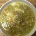 かおり♡♡♡'s cooksnap of when they made 貧乏でも免疫アップ！ブロッコリ茎のスープ.