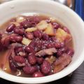 よるおそ's cooksnap of when they made 炊飯器小豆とさつま芋のあんこ 砂糖不使用.