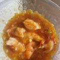 ひろと＾＿＾ママ's cooksnap of when they made 簡単！レンジでエビチリ（お弁当用）.
