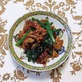 コムギ大好き's cooksnap of when they made 弁当★本場台湾沙茶醤牛肉サーチャージャン.