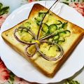 にきけん's cooksnap of when they made ポテトサラダトースト.