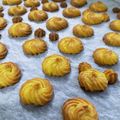 amisaaan's cooksnap of when they made ほんのり甘いかぼちゃの絞り出しクッキー❤.