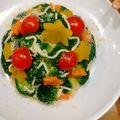 ゆっちゃんだい's cooksnap of when they made 簡単♪ブロッコリーのクリスマスサラダ.