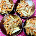 ふたごゆき's cooksnap of when they made ささがきごぼうのきんぴら☆.