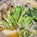 料理男子部🍻's cooksnap of when they made 「鶴の湯」風？味噌仕立て山の芋鍋.