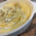 町子GLOVE's cooksnap of when they made レンジでつくる北海道♪バナナのクラフティ.