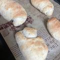 ☆ちぃ＆みぃ☆'s cooksnap of when they made 30分で！？不思議パンの全粒粉コッペパン.