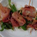 とみぃ11's cooksnap of when they made ピーマンのベーコン巻☆.