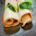 moripu's cooksnap of when they made 逸品おせち◇かぶとサーモンの奉書巻◇正月.