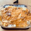pepemoon's cooksnap of when they made ランチに「お餅のグラタン」.