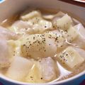 ロミみ's cooksnap of when they made 鏡開き☆お餅のカレースープ.