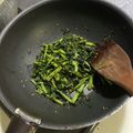 いたずらコリラックマ's cooksnap of when they made 大根葉でナムル風の炒め物.