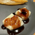 なつき☆ミ's cooksnap of when they made 黒豆の煮汁deみたらし風焼き餅.