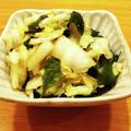 かなりんココりん's cooksnap of when they made 白菜わかめサラダ.