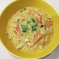さおりらっくま's cooksnap of when they made 疲れた胃に！カニカマで蟹玉雑炊.