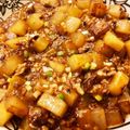 男子ご飯（・ω・‘；'s cooksnap of when they made 大根の大量消費に！ 麻婆大根.