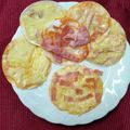 SUNMOONMOM's cooksnap of when they made 超簡単！餃子の皮でアレンジピザ♪.