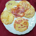 SUNMOONMOM's cooksnap of when they made 超簡単！餃子の皮でアレンジピザ♪.