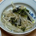 yummy?'s cooksnap of when they made もやしの海苔ナムル.