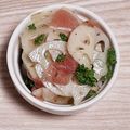 アクセル☆'s cooksnap of when they made さくさく♪レンコンと生ハムのマリネ.