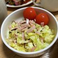 クックWMNNHB☆'s cooksnap of when they made キャベツとハムの塩昆布あえ.