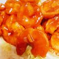 mifasora's cooksnap of when they made 簡単なのに本格的！ご飯が進むエビチリ.
