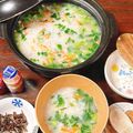 さるちゃん's cooksnap of when they made ☆鶏ガラスープで作る七草粥☆.