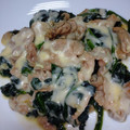 クックJOEさん's cooksnap of when they made 野菜も主役②ほうれん草と豚肉のチーズ炒め.