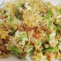 okazakana's cooksnap of when they made 簡単！バター醤油風味の納豆チャーハン.