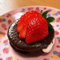 ペコポコBOX's cooksnap of when they made ロッテのチョコパイの美味しい食べ方♪.