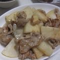 きらり流れ星's cooksnap of when they made *豚バラと大根のめんつゆ炒め煮*.