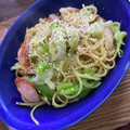 クックLMKDY8☆'s cooksnap of when they made 簡単！キャベツとウインナーのパスタ.