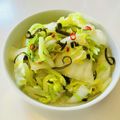 azbjbn's cooksnap of when they made 柚子入り白菜の一夜漬け.