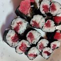 白いぐれーぷ's cooksnap of when they made 海苔巻きの端っこ☆大当たり！.