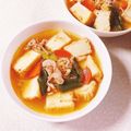 みぽぽ37's cooksnap of when they made 5分でできる！白菜ともやしのキムチスープ.
