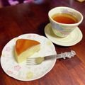 ごしゅ子's cooksnap of when they made 水切りヨーグルトでスフレチーズケーキ風♡.