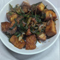 イミテーション幻庵's cooksnap of when they made 厚揚げとネギの味噌炒め.